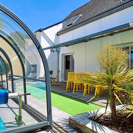 Villa bord de mer avec piscine et jacuzzi Pénestin Buitenkant foto