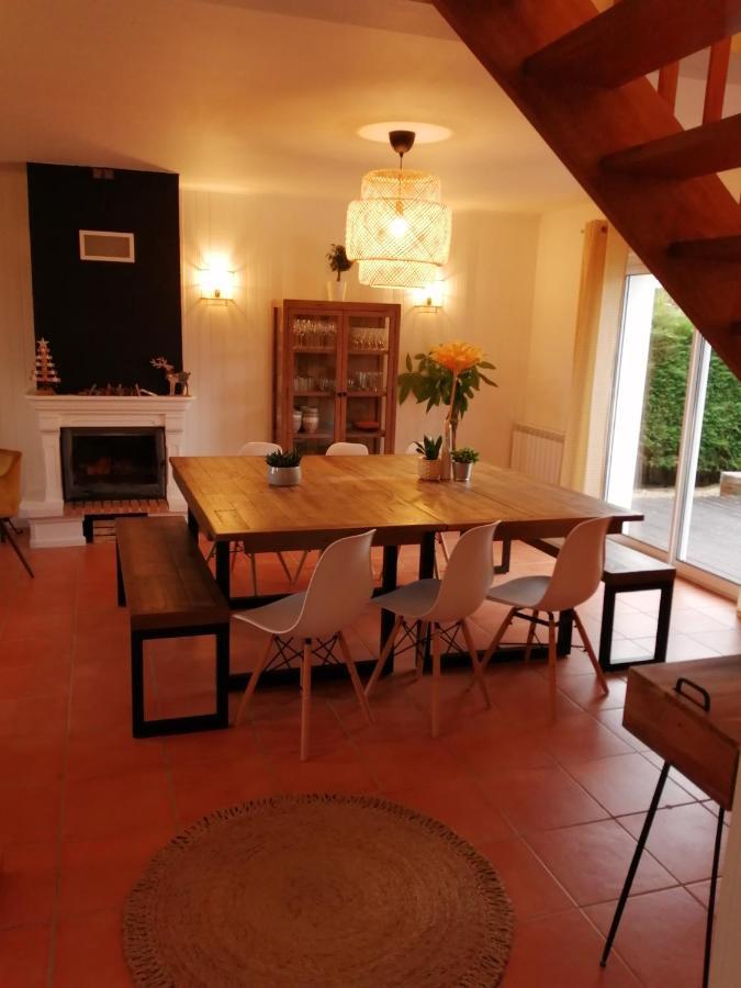 Villa bord de mer avec piscine et jacuzzi Pénestin Buitenkant foto